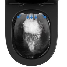 Комплект подвесной унитаз Bogner BR-4455BL + система инсталляции Grohe 38811kf0