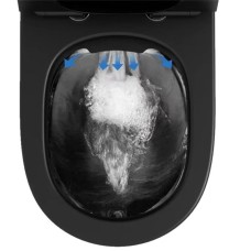 Комплект подвесной унитаз Bogner BR-4455BL + система инсталляции Grohe 38811kf0