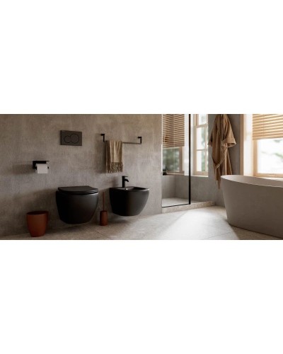 Комплект подвесной унитаз Ceramica Nova Metropol CN4002MB + система инсталляции Grohe 38811kf0