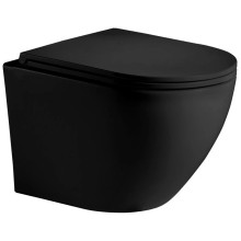 Комплект подвесной унитаз WeltWasser Merzbach 004MT-BL 10000003695 + система инсталляции Grohe 38811kf0