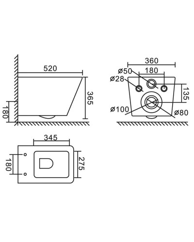 Комплект подвесной унитаз BelBagno Ardente-C BB3202CHR-MB + BB3202SC-MB + система инсталляции Grohe 38811kf0