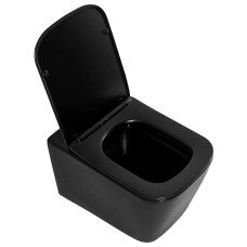 Комплект подвесной унитаз BelBagno Ardente-C BB3202CHR-MB + BB3202SC-MB + система инсталляции Grohe 38811kf0