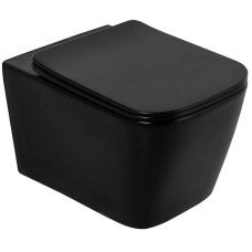 Комплект подвесной унитаз BelBagno Ardente-C BB3202CHR-MB + BB3202SC-MB + система инсталляции Grohe 38811kf0