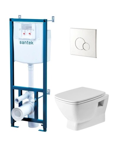Комплект подвесной унитаз + система инсталляции Santek Нео 1.WH50.1.572
