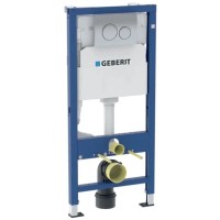 Монтажный элемент для подвесного унитаза, клавиша Delta 20 Geberit Duofix 458.134.21.2