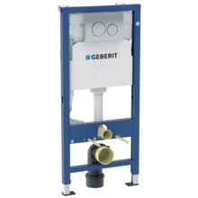 Монтажный элемент для подвесного унитаза, клавиша Delta 20 Geberit Duofix 458.134.21.2