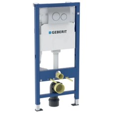 Монтажный элемент для подвесного унитаза, клавиша Delta 20 Geberit Duofix 458.134.21.2