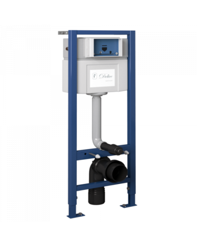 Система инсталляции для подвесных унитазов Delice Nimb комплект 4 в 1 с клавишей DLR000002