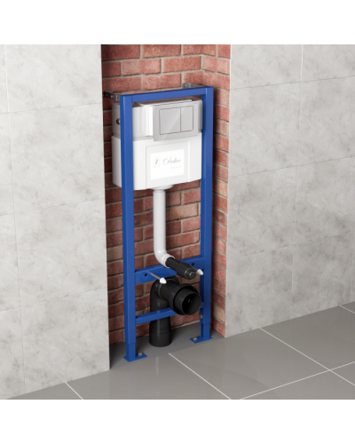 Система инсталляции для подвесных унитазов Delice Nimb комплект 4 в 1 с клавишей DLR000002