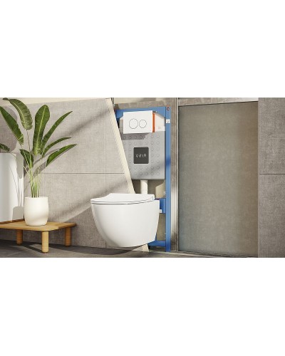 Инсталляция Vitra V12 762-5800-01 для унитаза без клавиши смыва