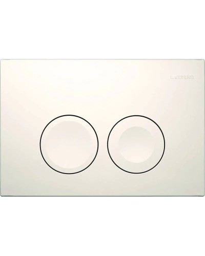 Смывная клавиша Geberit Delta21 белый для двойного смыва 115.125.11.1