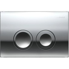 Смывная клавиша Geberit Delta21 глянцевый хром для двойного смыва 115.125.21.1