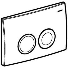 Смывная клавиша Geberit Delta21 глянцевый хром для двойного смыва 115.125.21.1