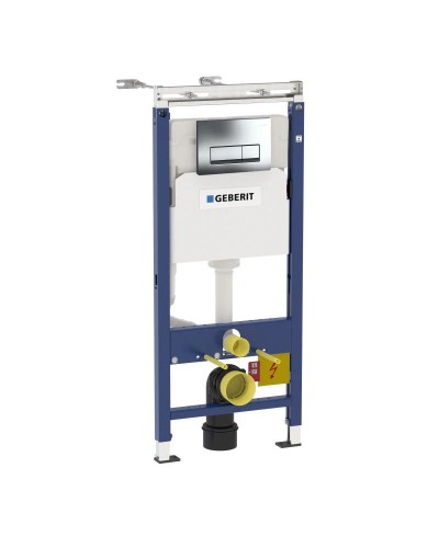 Смывная клавиша Geberit Delta51 глянцевый хром для двойного смыва 115.105.21.1