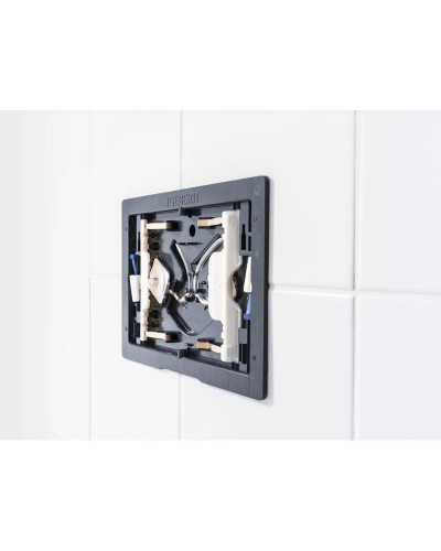 Смывная клавиша Geberit Sigma70 нержавеющая сталь потертая для двойного смыва, для бачков Sigma 12 см 115.620.FW.1