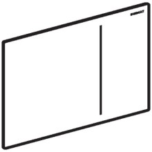 Смывная клавиша Geberit Sigma70 нержавеющая сталь потертая для двойного смыва, для бачков Sigma 12 см 115.620.FW.1