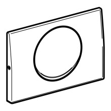 Смывная клавиша Geberit Mambo нержавеющая сталь матированная115.751.00.1