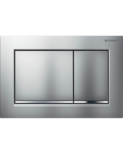 Смывная клавиша Geberit Omega30 матовый хром/глянцевый хром/матовый хром 115.080.JQ.1