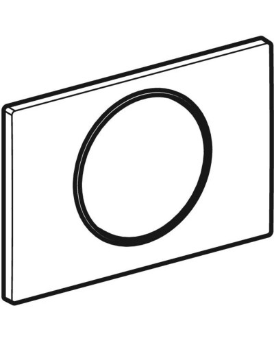 Смывная клавиша Geberit Sigma10 черный матовый/глянцевый хром/черный матовый 115.758.14.5