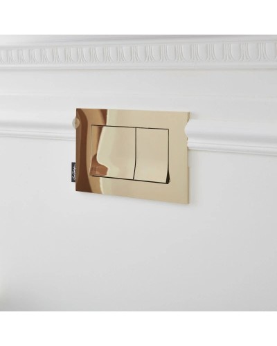 Кнопка смыва золотой Jacob Delafon E20858-BGG