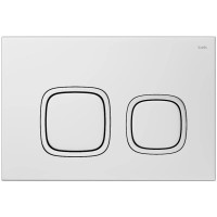 Смывная клавиша IDDIS Unifix матовый хром/глянцевый хром/матовый хром UNI04CHi77