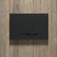 Смывная клавиша IDDIS Unifix черный матовый UNI06MBi77