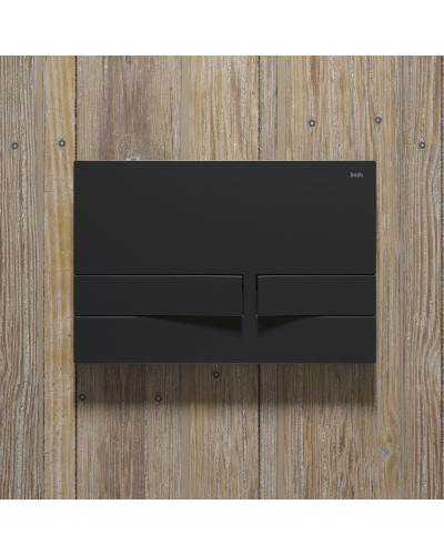 Смывная клавиша IDDIS Unifix черный матовый UNI06MBi77