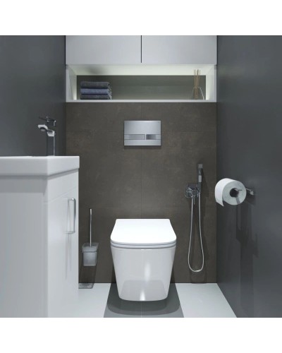 Смывная клавиша IDDIS Unifix глянцевый хром UNI06CHi77