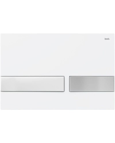 Смывная клавиша IDDIS Unifix белый матовый/глянцевый хром UNI06WCi77