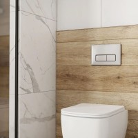 Смывная клавиша IDDIS Unifix матовый хром UNI80M0i77