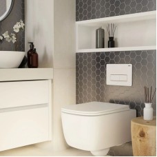 Смывная клавиша IDDIS Unifix белый глянец UNI10W0i77