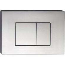 Смывная клавиша матовый хром для двойного смыва IDDIS Unifix UNI30M0I77