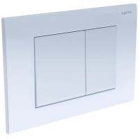 Смывная клавиша Aquatek белый KDI-0000009