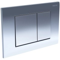 Смывная клавиша Aquatek глянцевый хром KDI-0000010