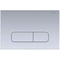 Смывная клавиша Aquatek матовый хром KDI-0000014