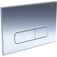 Смывная клавиша Aquatek глянцевый хром KDI-0000016