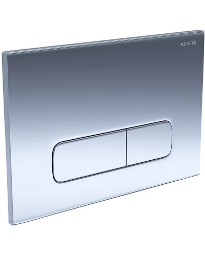 Смывная клавиша Aquatek глянцевый хром KDI-0000016