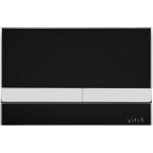 Смывная клавиша Vitra Select черный глянец/глянцевый хром 740-1101