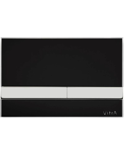 Смывная клавиша Vitra Select черный глянец/глянцевый хром 740-1101