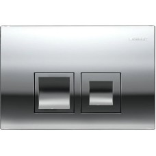 Смывная клавиша Geberit Delta50 глянцевый хром для двойного смыва 115.135.21.1