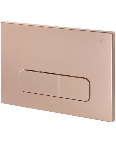 Кнопка смыва AltroBagno AltroBagnoPFP002FQ для инсталляции, розовое золото матовый
