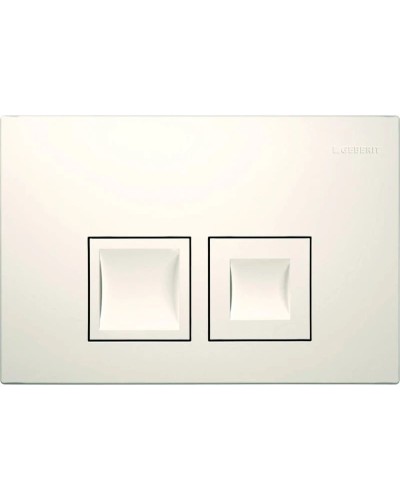 Смывная клавиша Geberit Delta50 белый для двойного смыва 115.135.11.1