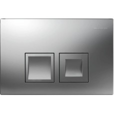 Смывная клавиша Geberit Delta50 матовый хром для двойного смыва 115.135.46.1