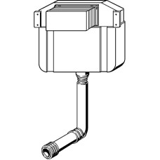 Смывной бачок скрытого монтажа модель 8864.4 Viega Visign 622220