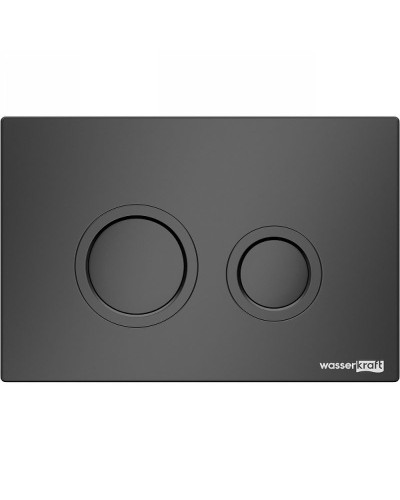 Смывной бачок WasserKRAFT Aller 10TLT.031.ME.MB01 для унитаза с Черной матовой клавишей смыва