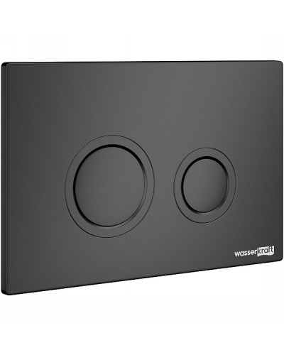 Смывной бачок WasserKRAFT Aller 10TLT.031.ME.MB01 для унитаза с Черной матовой клавишей смыва