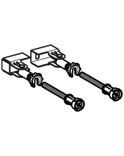 Комплект крепления к стене при угловом монтаже Geberit Duofix 111.835.00.1