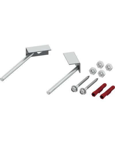 Крепление модуля на устойчивой стене в углу Tece TECEprofil 9380301