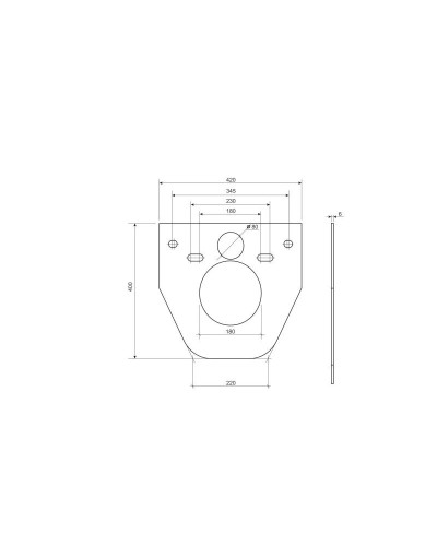 Звукоизолирующий комплект для унитаза Ceramica Nova CN1000