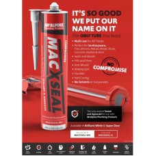 Силиконовый герметик белый 290 мл McALPINE MACXSEAL-WH